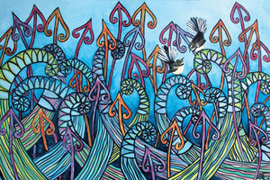 Springtime Fantails