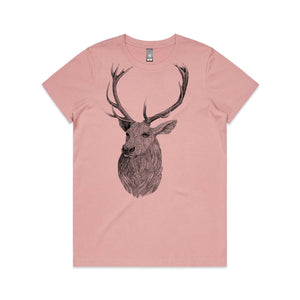 Womans Tee - Red Stag
